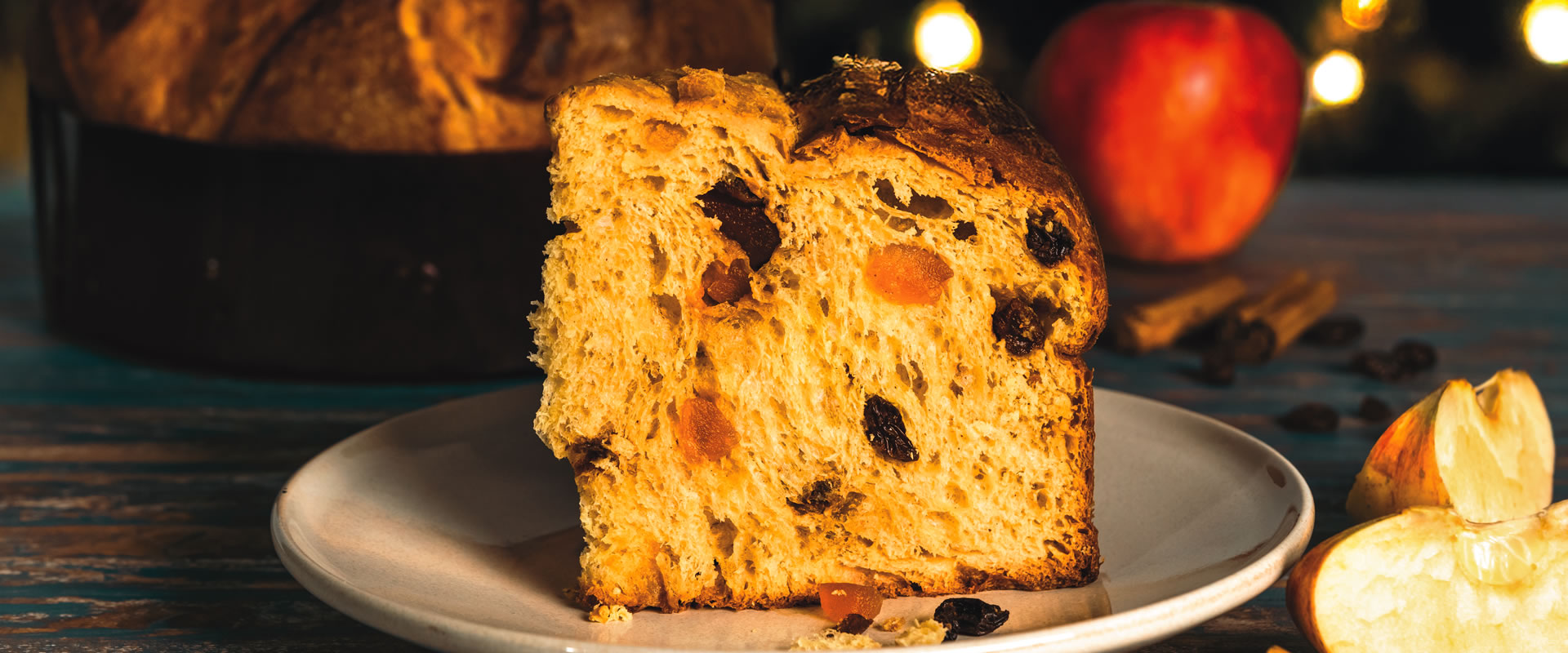 Recette de crumble aux pommes et au Panettone