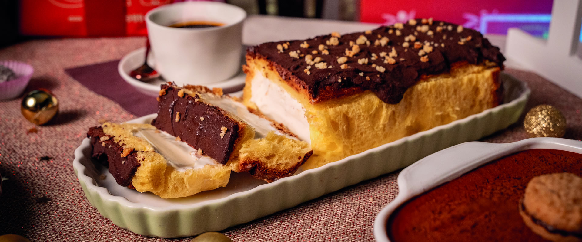 Dessert de Noël original et facile: la glace au Panettone