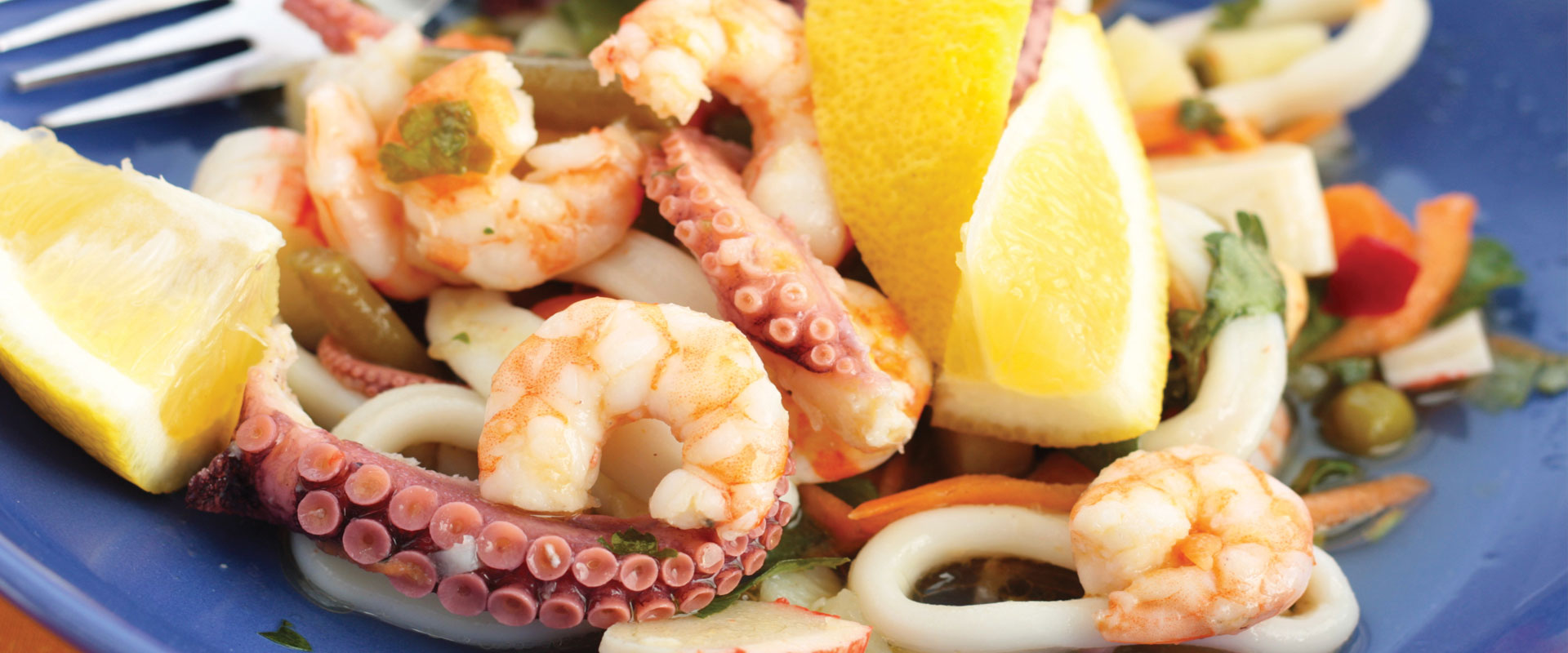 Salade de fruits de mer la recette Magazine