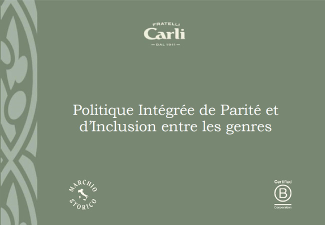 Politique Intégrée de Parité et d’Inclusion entre les genres