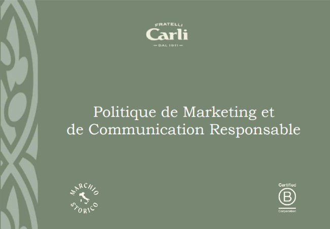 Politique de Marketing et de Communication Responsable