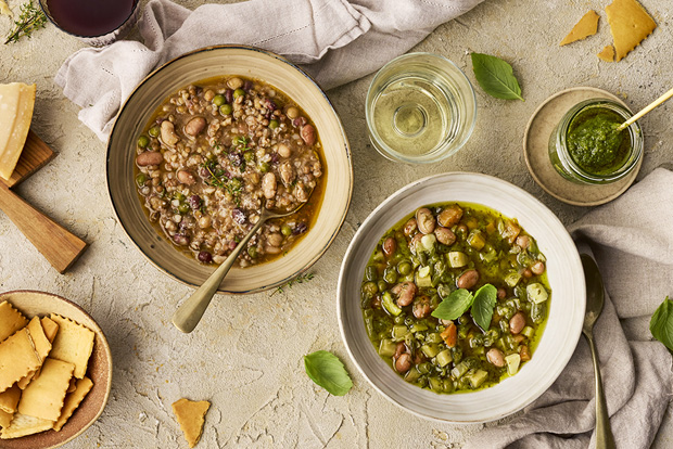 Minestrone et Soup