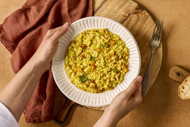 Risotto au Potiron