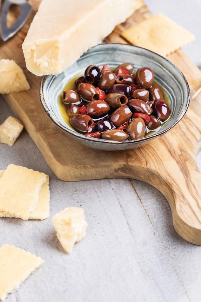 Olives denoyautees