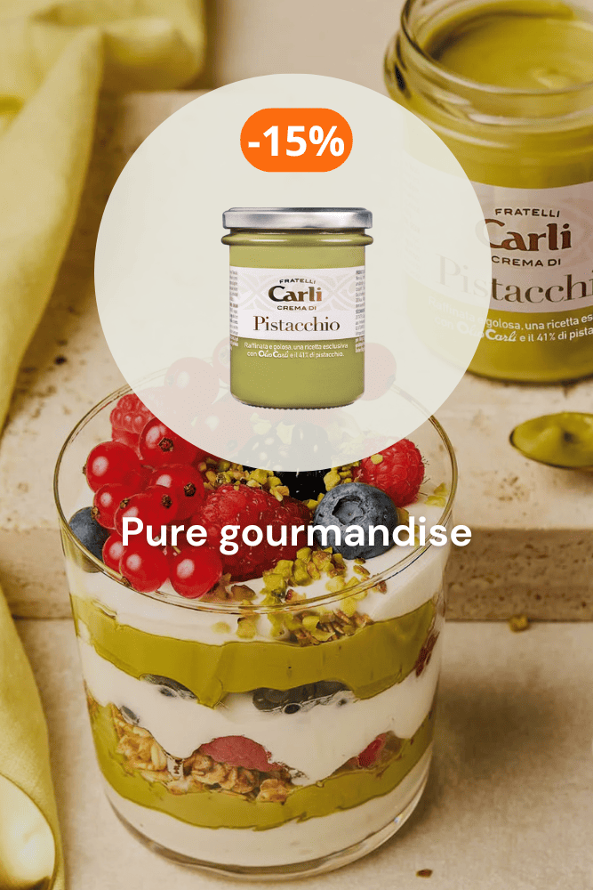 Crème de pistache pour faire un dessert au yaourt
