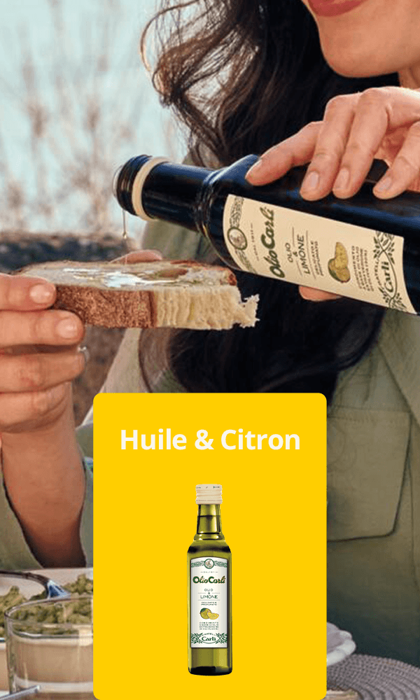 huile aromatisee au Citron