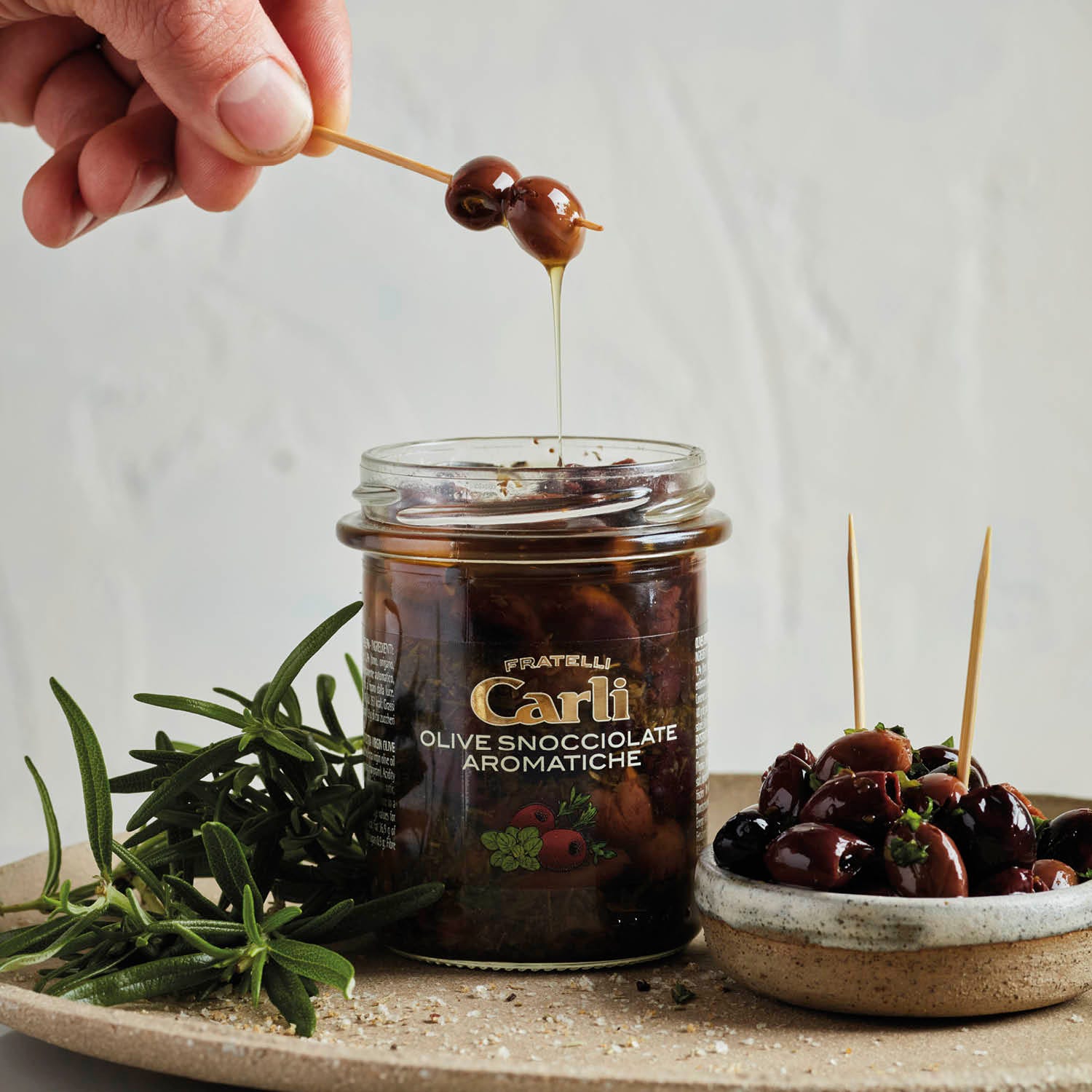 Olives Dénoyautées Aromatiques