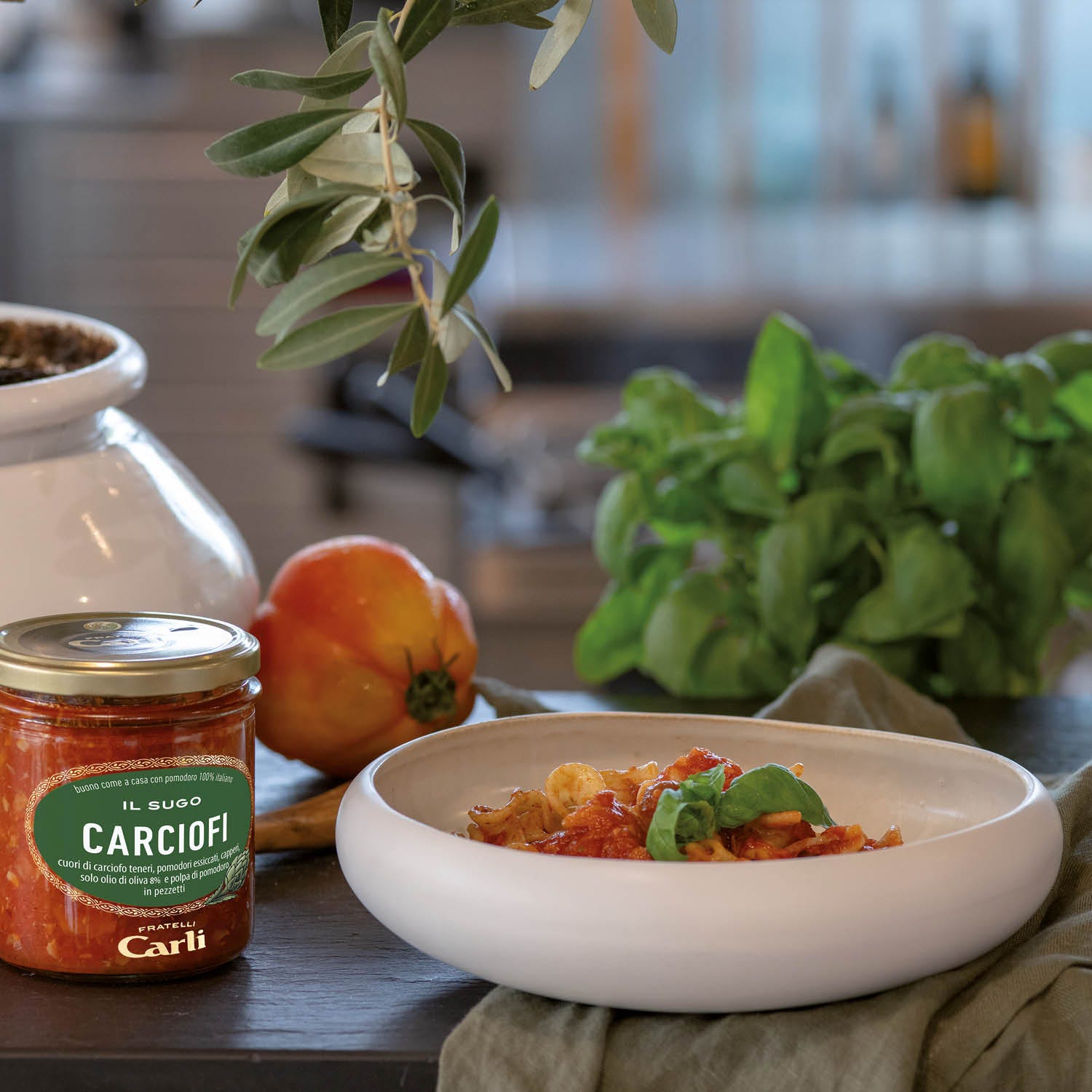 Sauce Tomate aux Artichauts