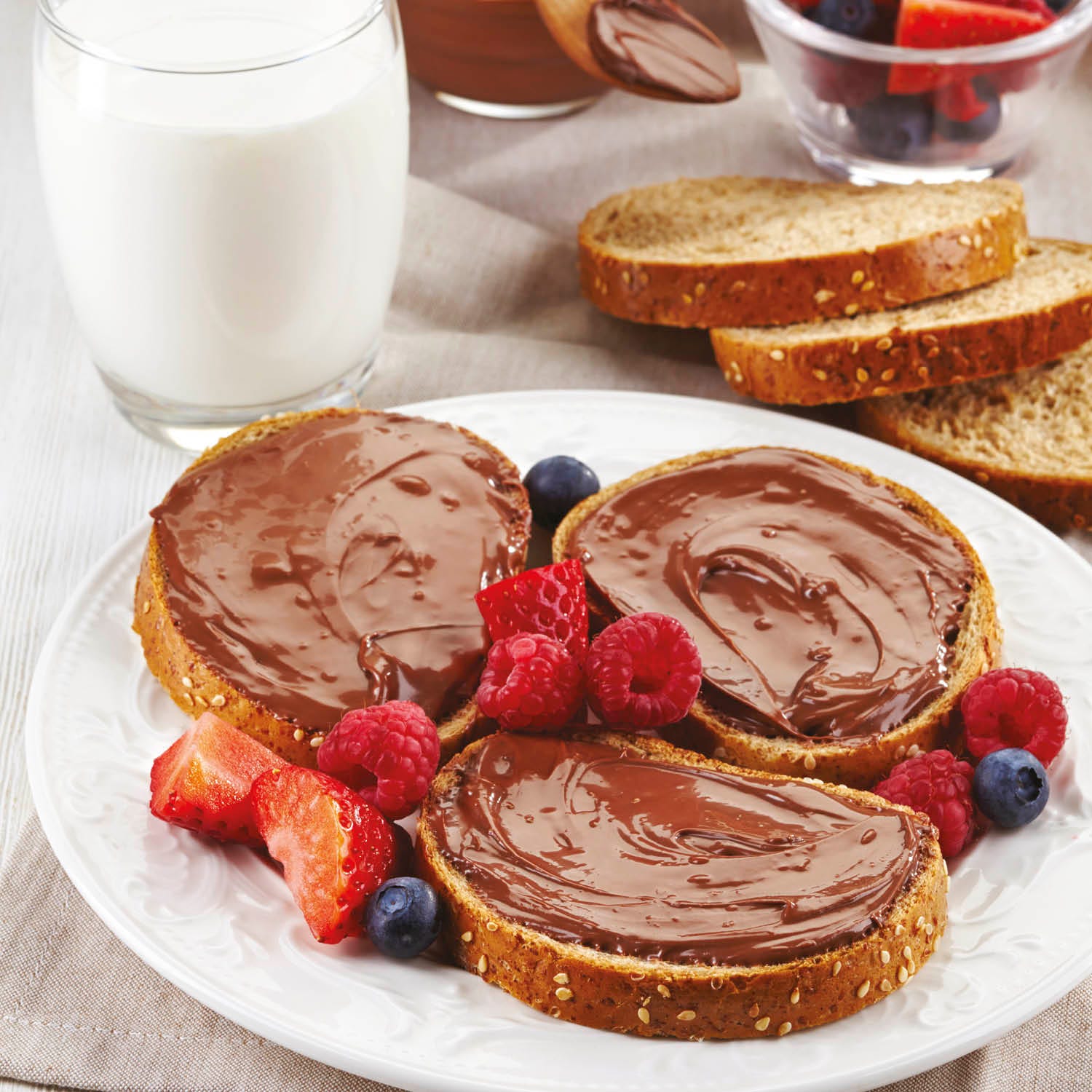 Crème aux Noisettes et au Cacao