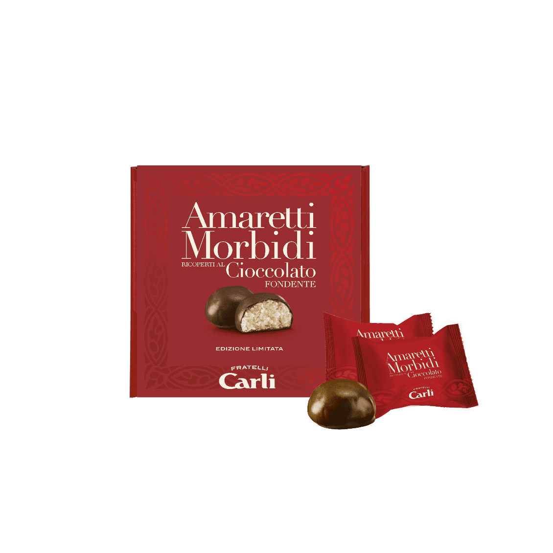 Amaretti Moelleux recouverts de Chocolat Noir