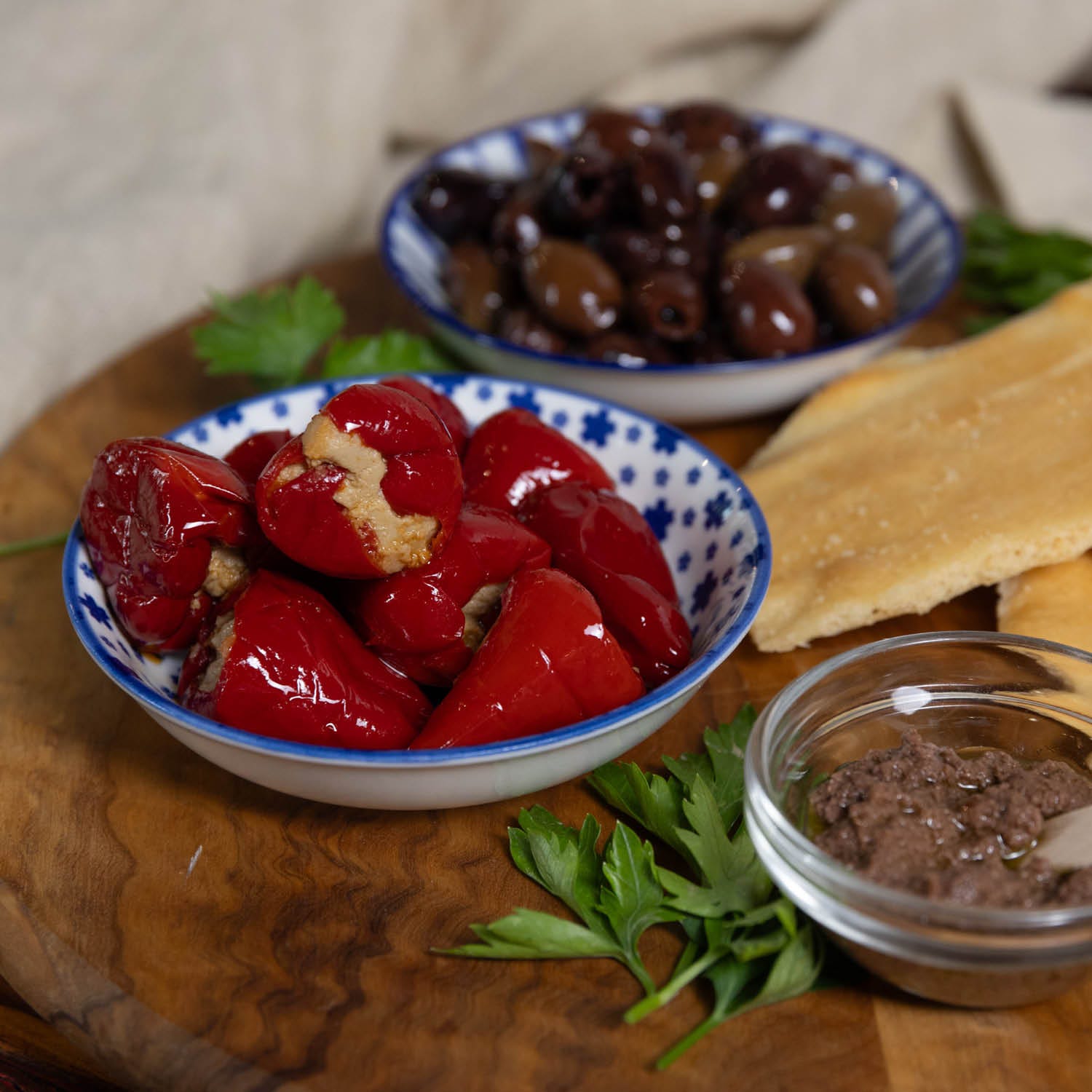 Piments Rouges Farcis au Thon