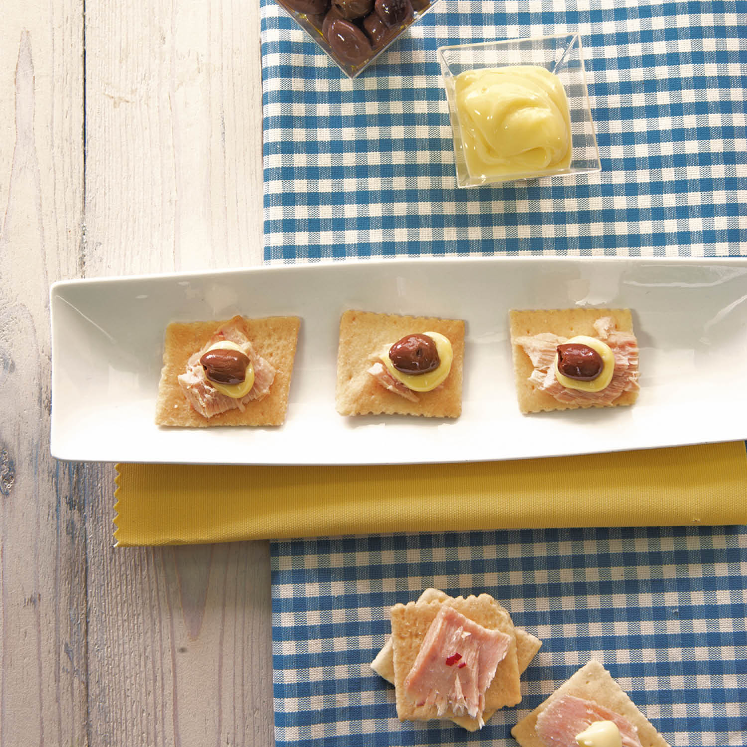 Focaccia Croquante en Biscuits