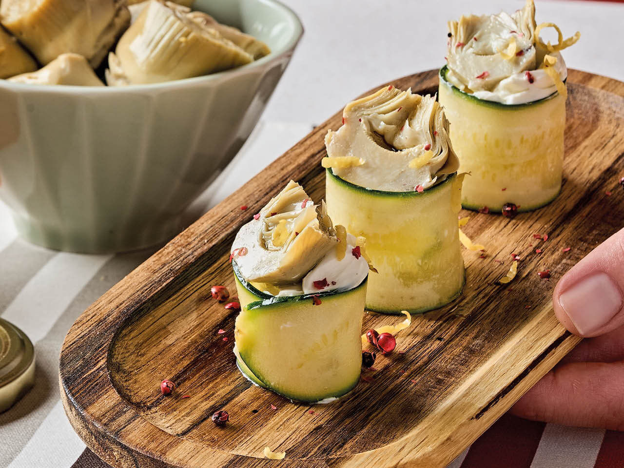 Salade de cœurs d'artichauts
