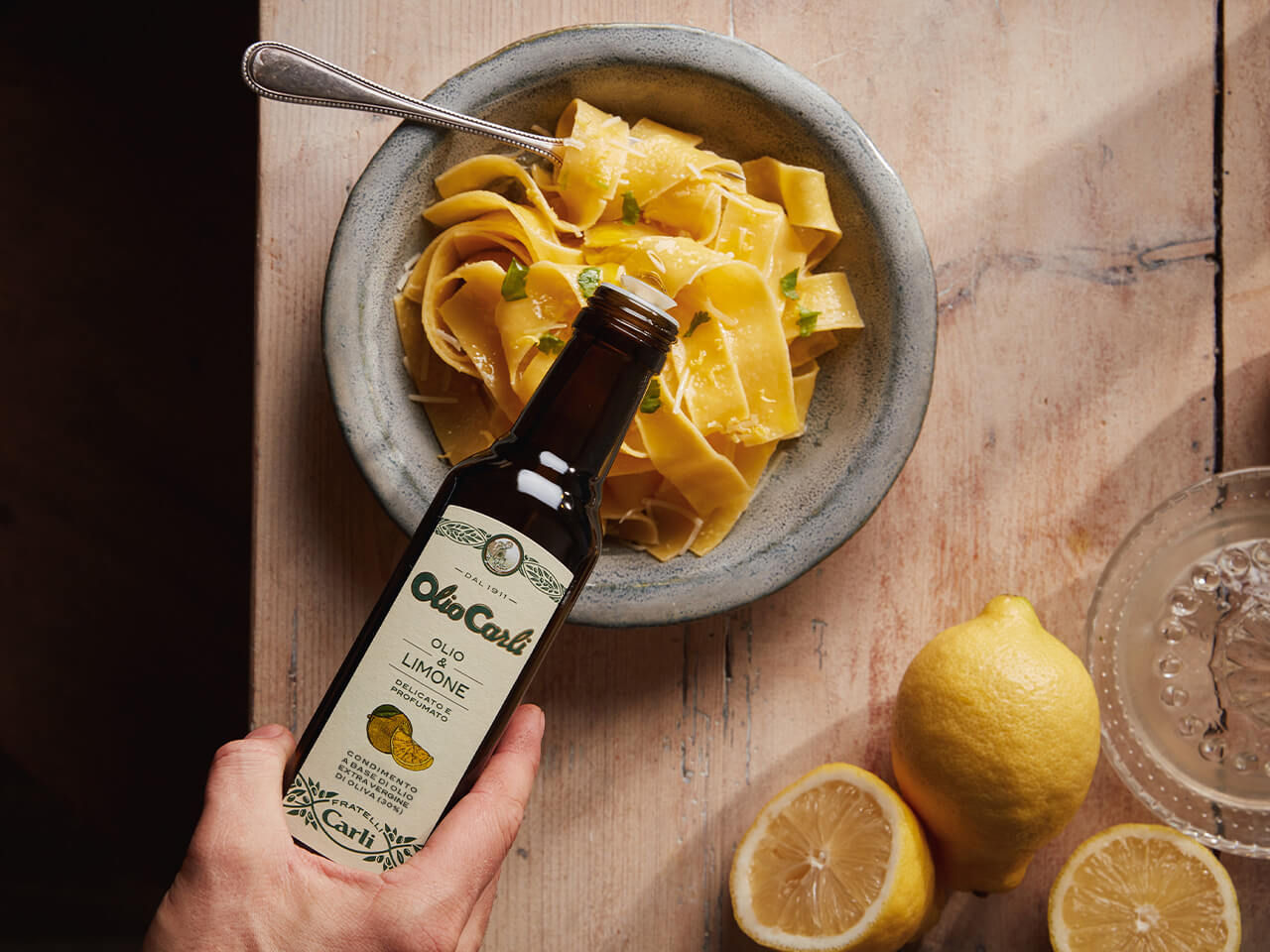 Bresaola, Rucola e Olio al Limone