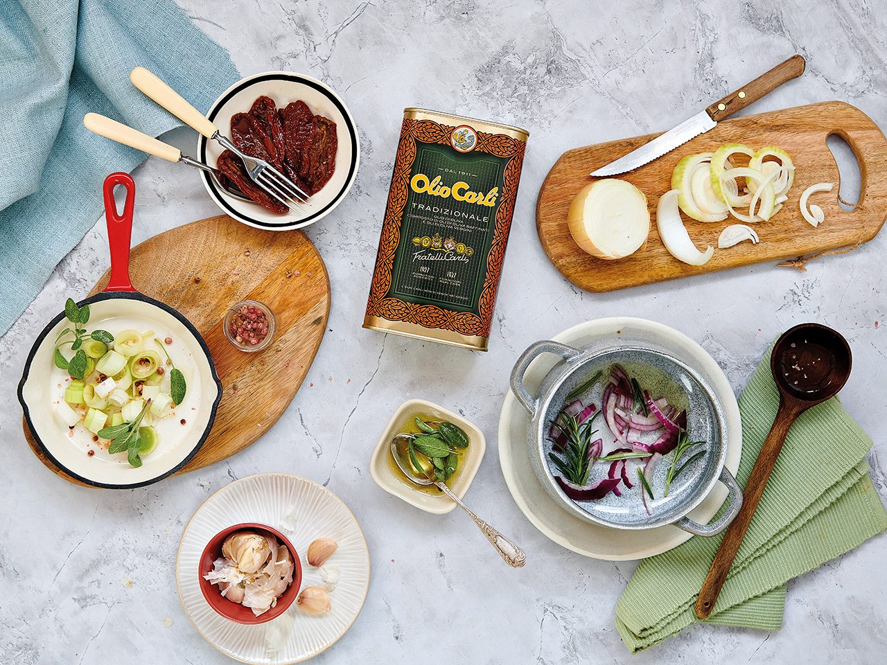 Produits à l'huile d'olive