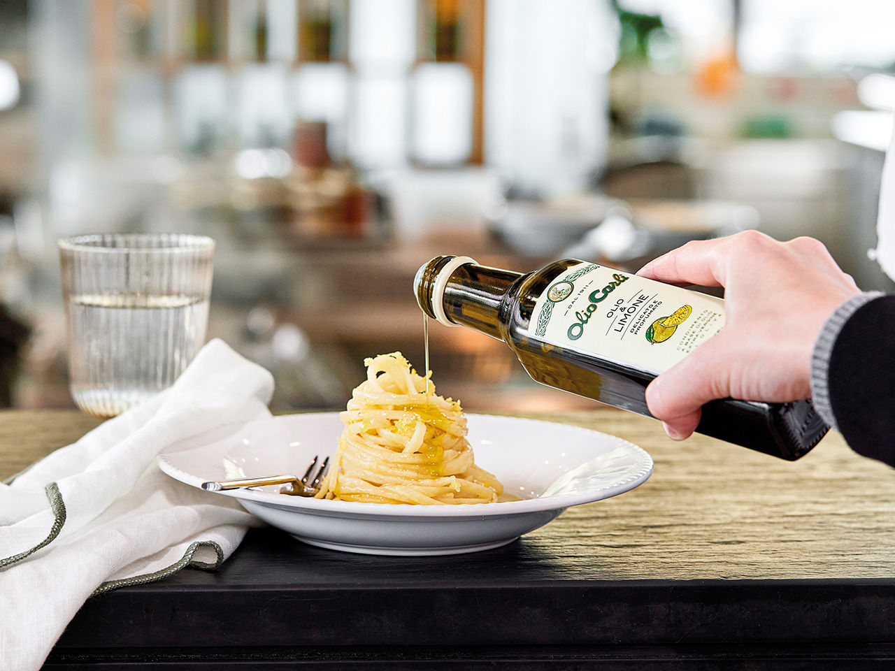 Pasta con Olio & Limone