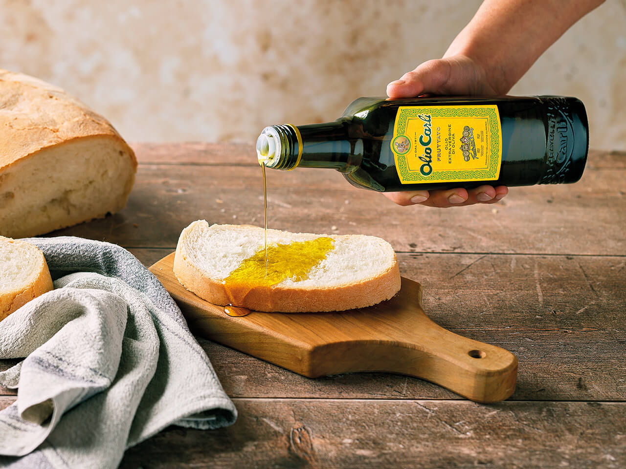 Pain et huile