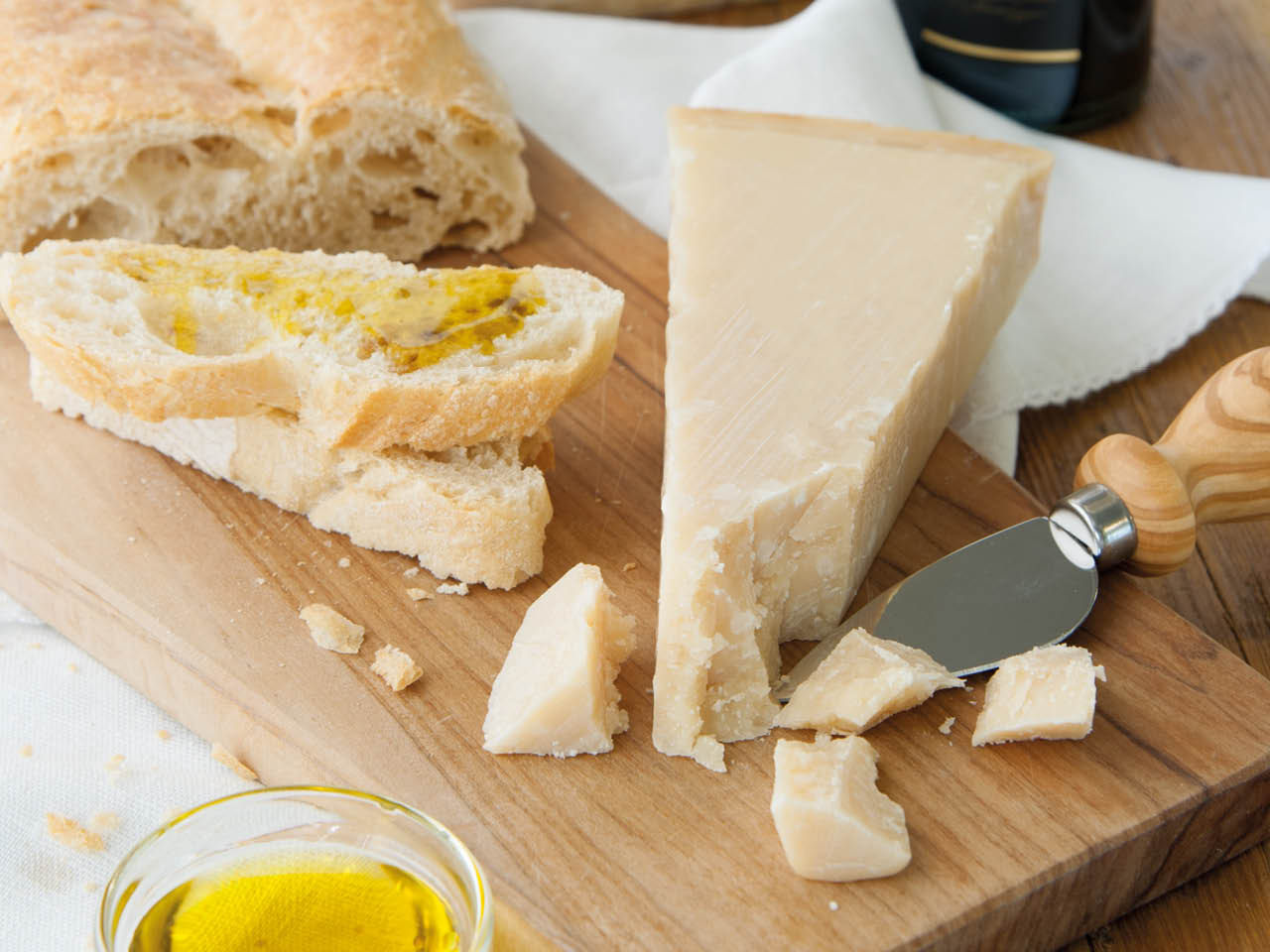parmesan avec vinaigre