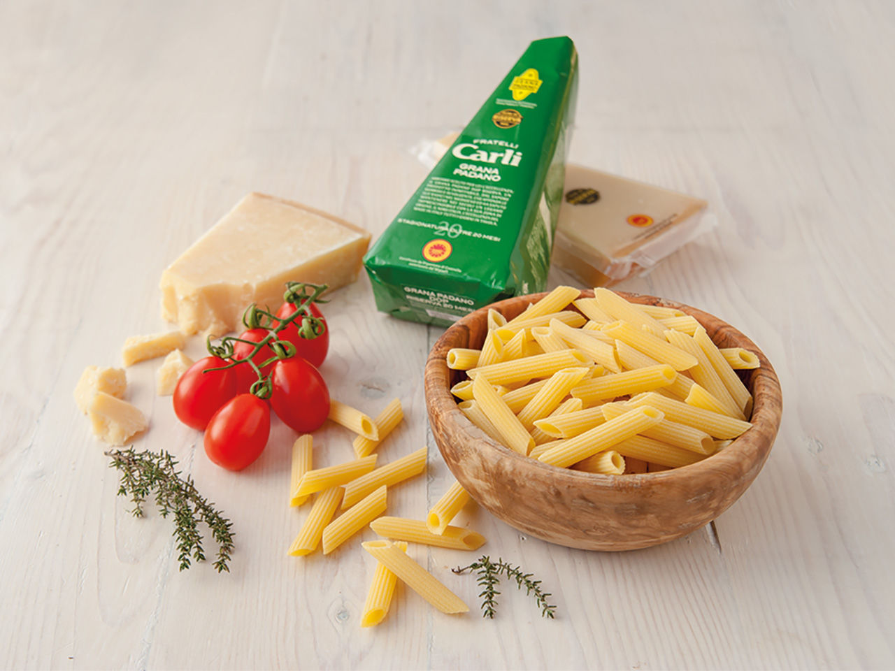 Penne crues
