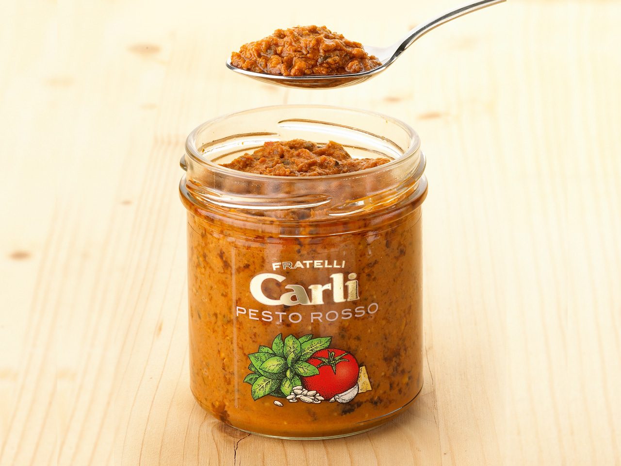 Pot de pesto rosso