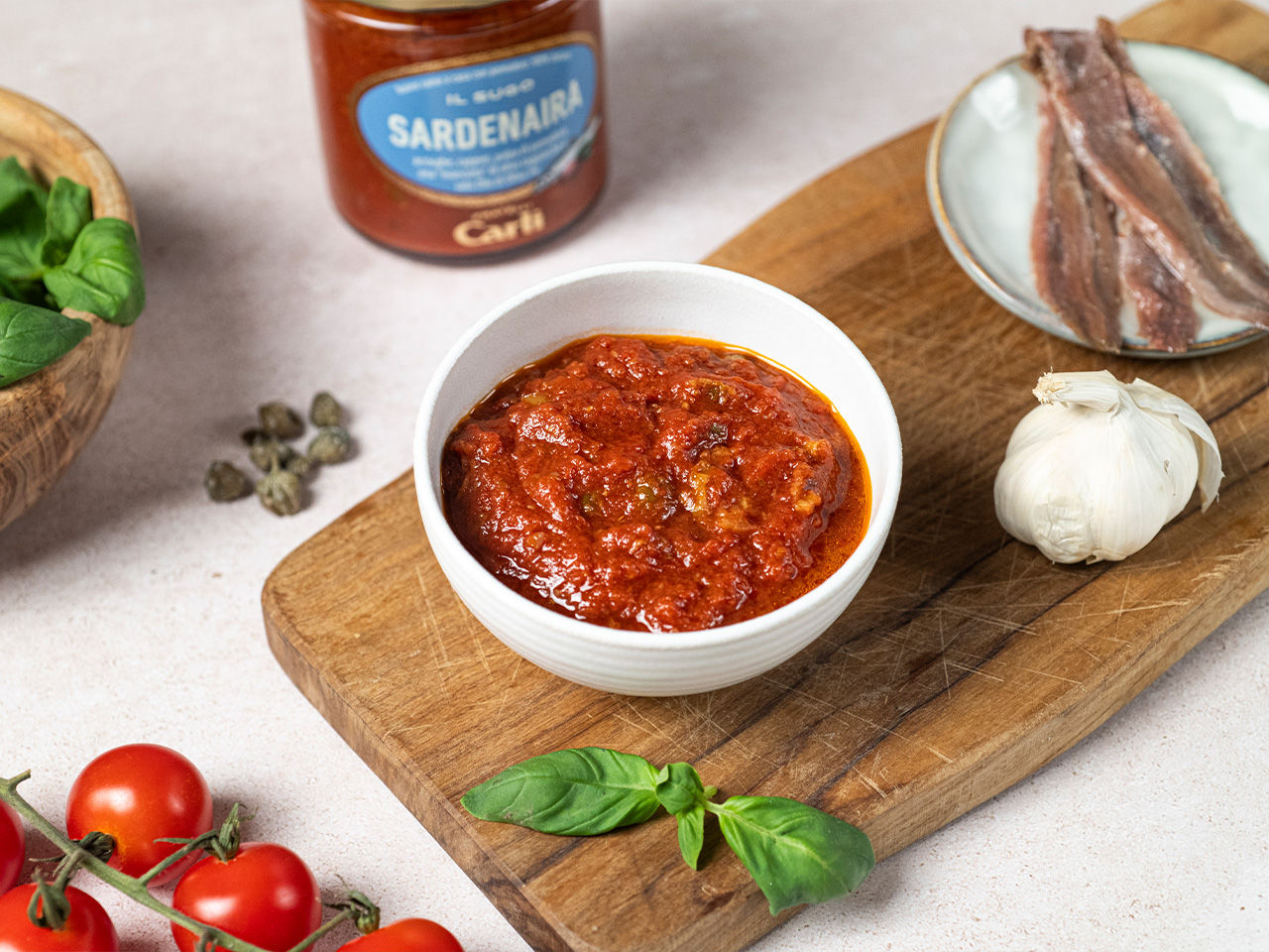 Sauce Tomate à la Sardenaira 
