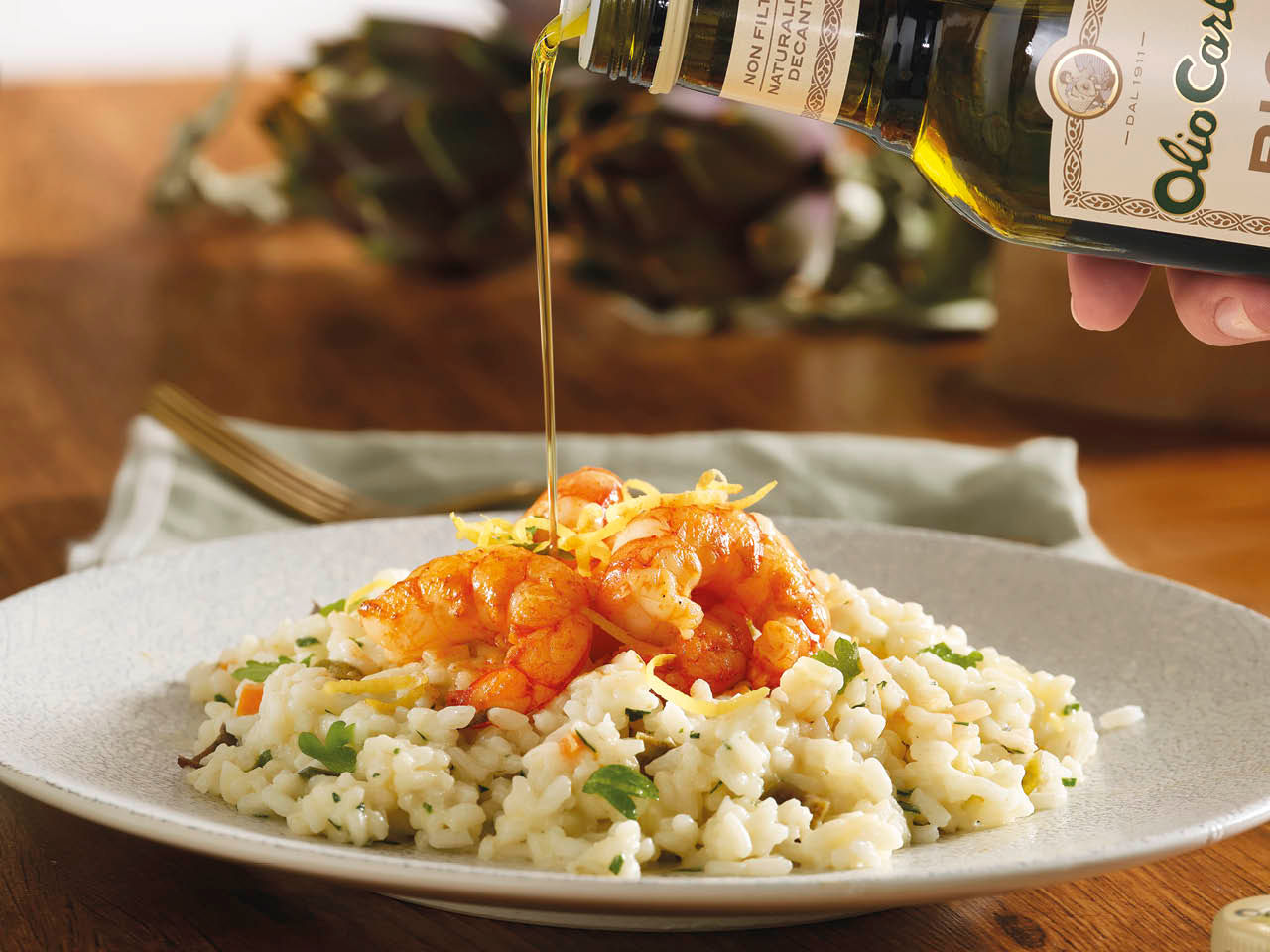 risotto aux artichauts