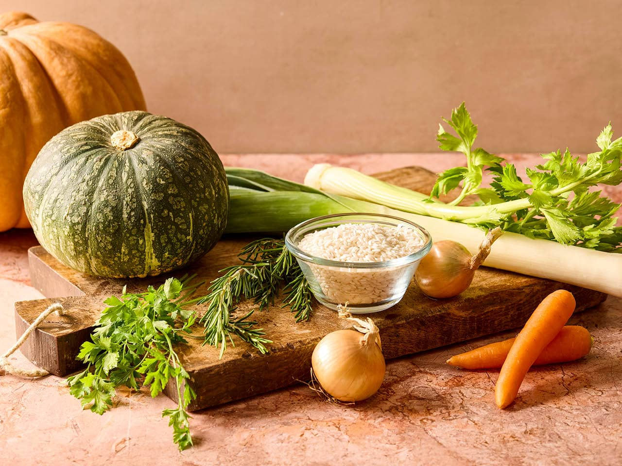 Risotto au potiron