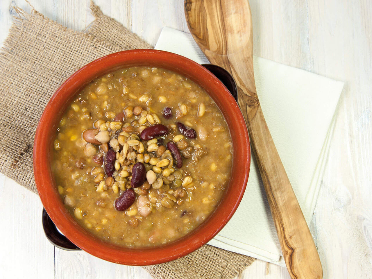 Soupe de légumineuses