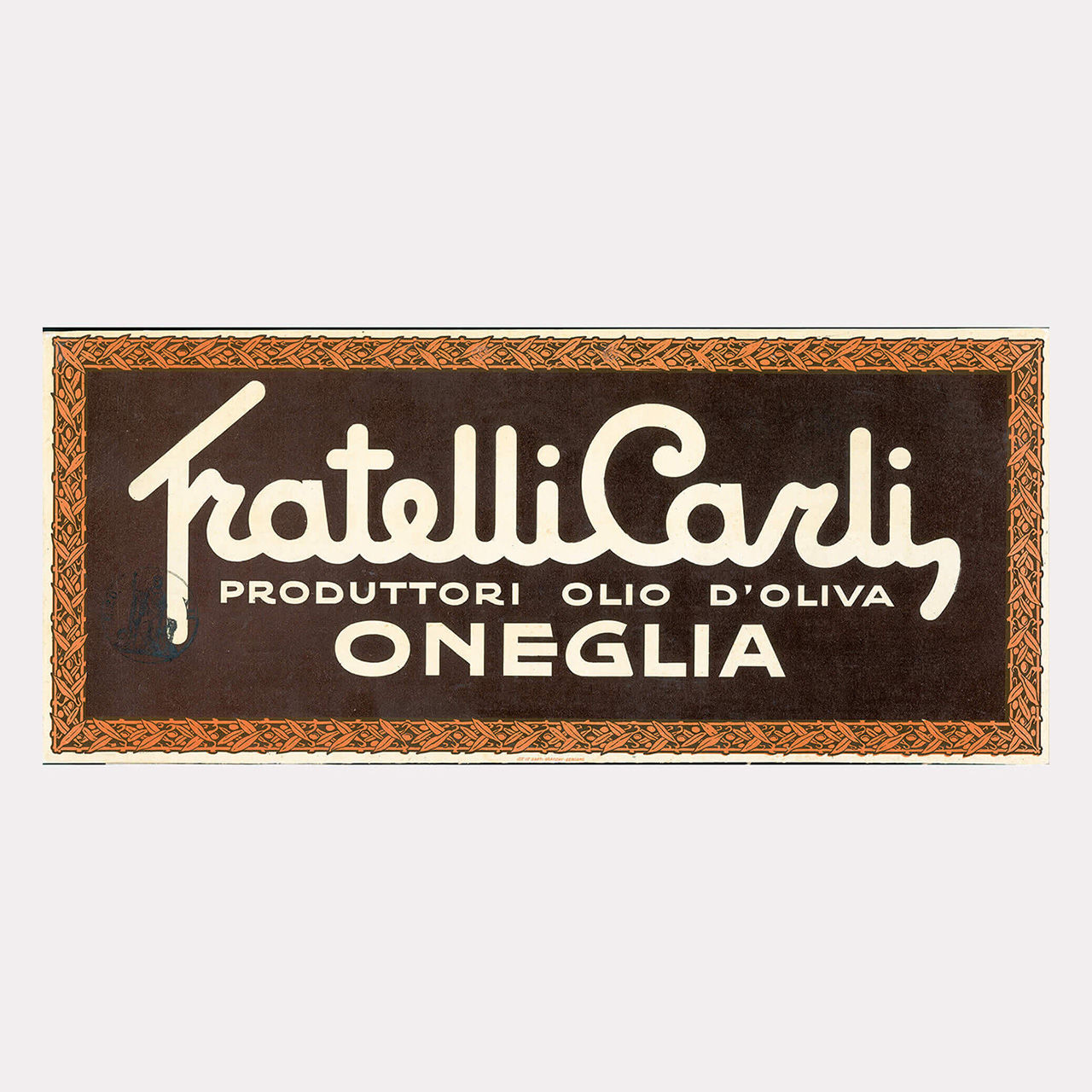 Le premier logo Fratelli Carli